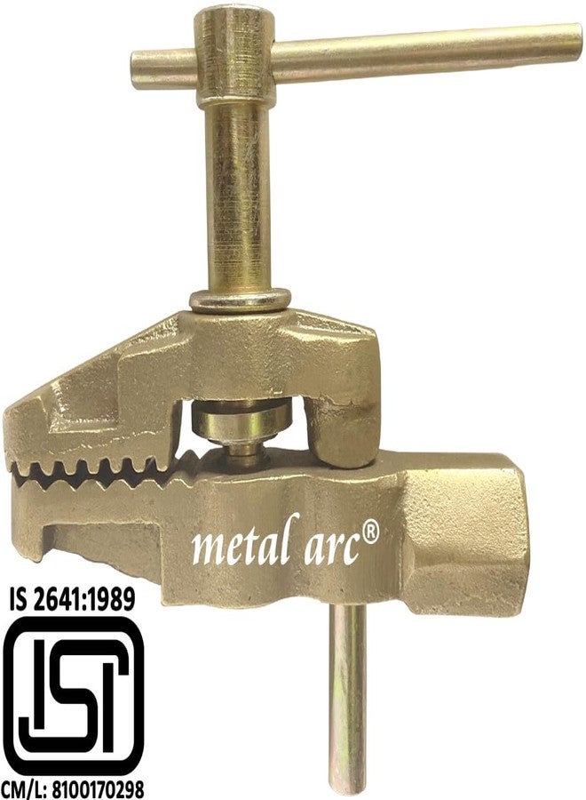 مشبك تأريض يدوي للحام من نوع Metal Arc ISI Marked INDUSTRIAL شديد التحمل 600 أمبير، ST1BB7B (عبوة من 5 قطع) - Image 3